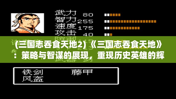 (三国志吞食天地2) 《三国志吞食天地》：策略与智谋的展现，重现历史英雄的辉煌-角色与技能全解析